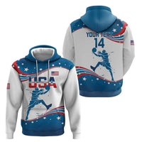 Custom USA Basketball Hoodie 2024 Go Dream Team Curve Style - Shopicos