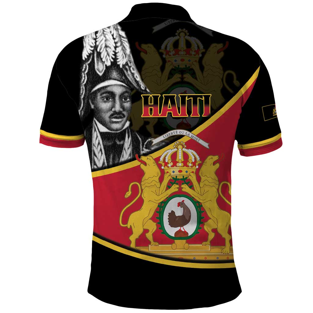 First Empire Of Haiti 1804-1806 Polo Shirt Jean-Jacques Dessalines Liberte ou la Mort!
