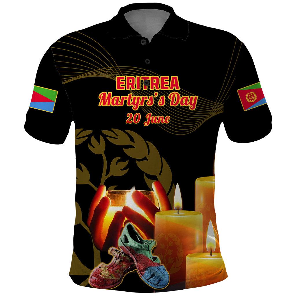 20 June Eritrea Martyrs Day Polo Shirt Glory To Our Martyrs - Shopicos