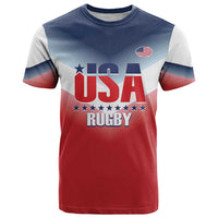 Custom USA Rugby T Shirt 2024 Simple Style - Shopicos