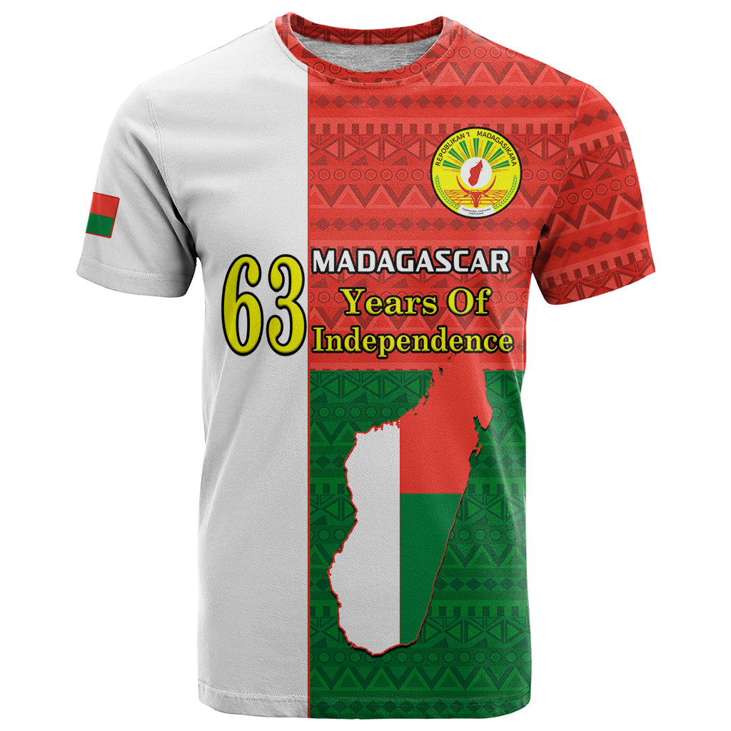 26 June Madagascar Independence Day T Shirt Madagasikara African Pattern - Shopicos
