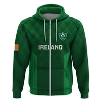 Personalised Ireland Rugby Hoodie 2023 Go Irish Shamrock World Cup - Shopicos