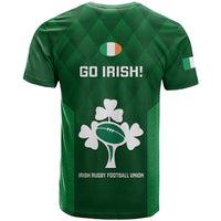 Ireland Rugby T Shirt 2023 Go Shamrock World Cup Irish Celtic Pattern - Shopicos