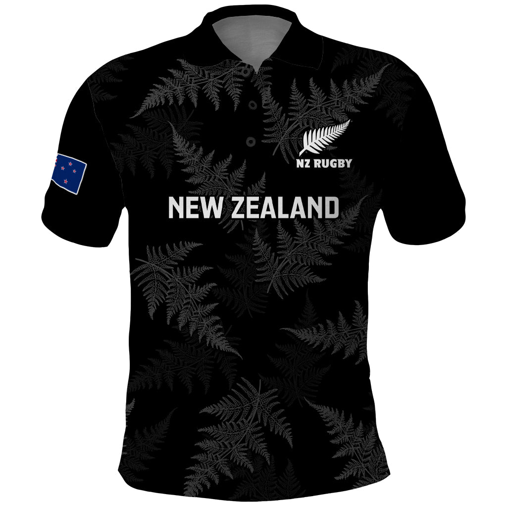 New Zealand Silver Fern Rugby Polo Shirt 2023 Go Aotearoa Champions World Cup - Shopicos