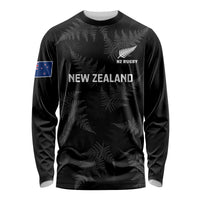Custom New Zealand Silver Fern Rugby Long Sleeve Shirt 2023 Go Aotearoa Champions World Cup - Shopicos