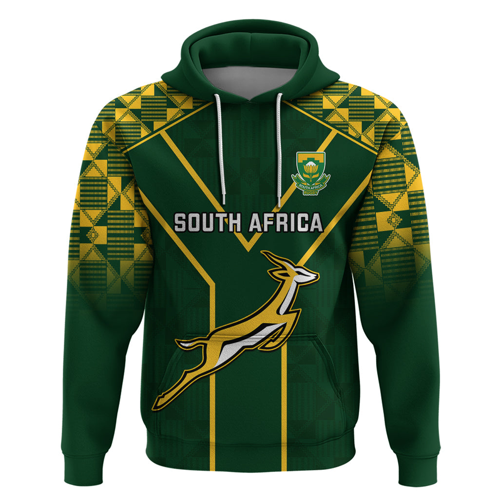Custom South Africa Rugby Hoodie 2023 Go Springboks World Cup - Shopicos
