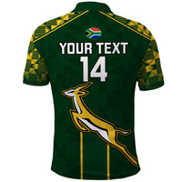 Custom South Africa Rugby Polo Shirt 2023 Go Springboks World Cup - Shopicos