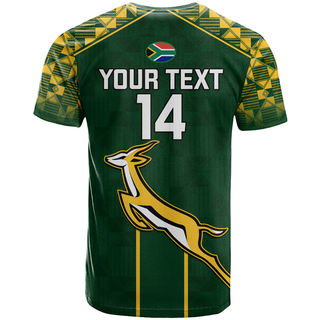 Custom South Africa Rugby T Shirt 2023 Go Springboks World Cup - Shopicos