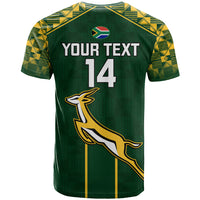 Custom South Africa Rugby T Shirt 2023 Go Springboks World Cup - Shopicos
