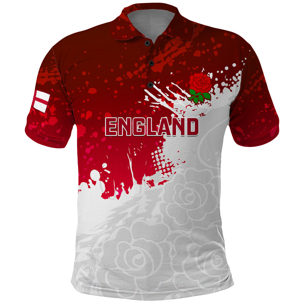 England Rugby Polo Shirt 2023 Go Champions World Cup - Shopicos