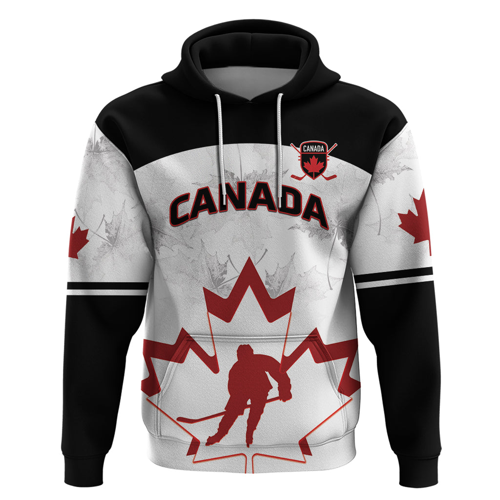 Custom Canada Hockey Hoodie 2024 Go Maple Leaf - Shopicos