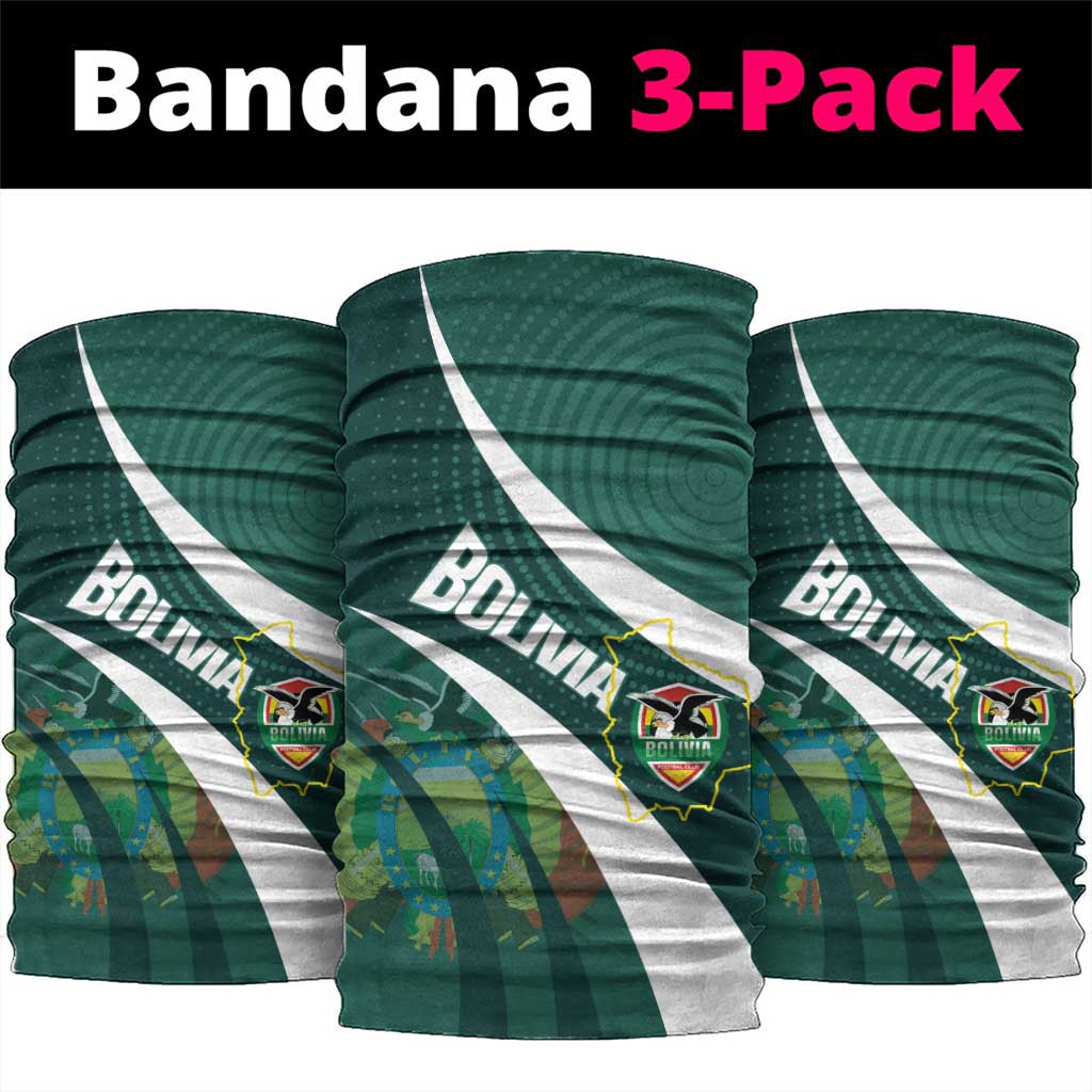 Bolivia Football Neck Gaiter La Verde Sporty Curves Style - Shopicos
