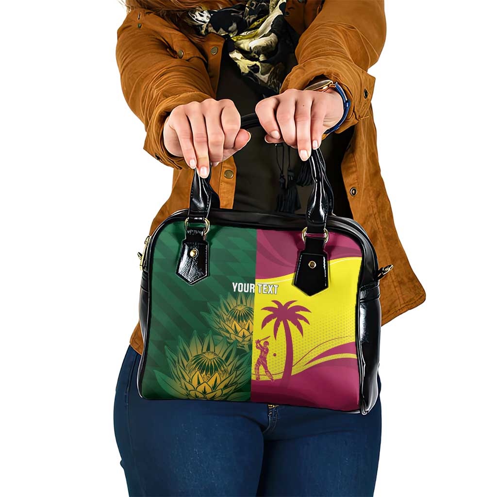 South Africa West Indies Cricket Custom Shoulder Handbag Proteas Windies Together - Shopicos