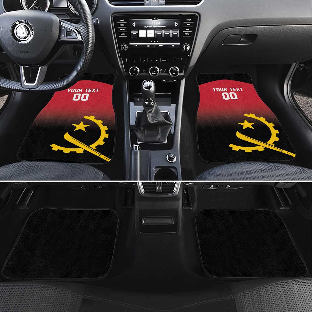 Angola Basketball Custom Car Mats Go Champions Angolan - Shopicos