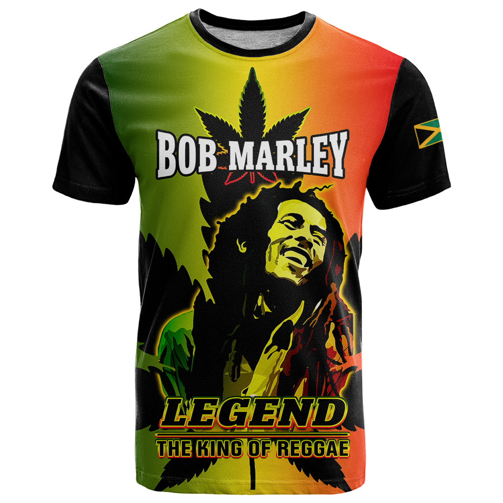Jamaica Legend Bob T Shirt The King Of Reggae - Shopicos