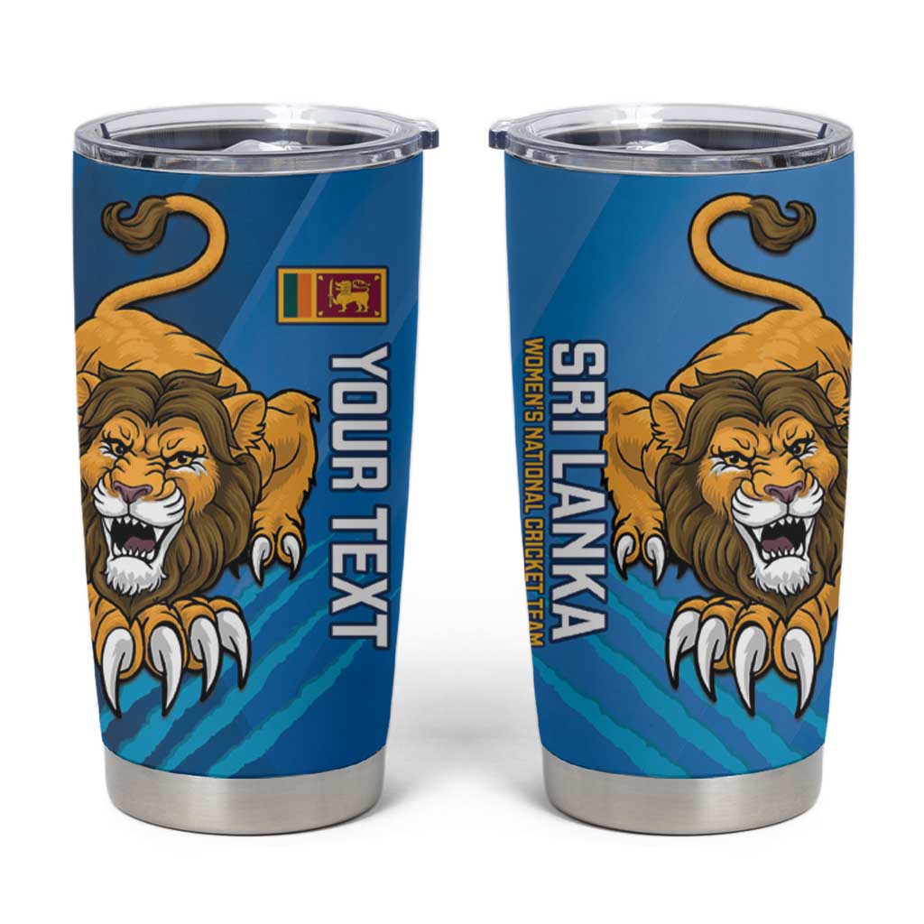 Custom Sri Lanka Cricket Tumbler Cup Go Champions Lion Sporty Style - Shopicos