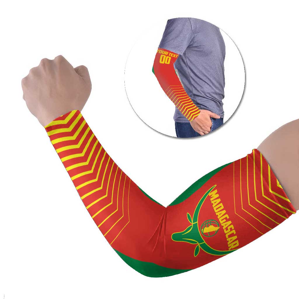 Madagascar Basketball Custom Arm Sleeves Come On Angel Manzano - Shopicos