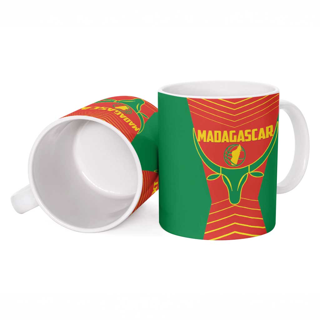 Madagascar Basketball Custom Ceramic Mug Come On Angel Manzano - Shopicos