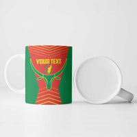 Madagascar Basketball Custom Ceramic Mug Come On Angel Manzano - Shopicos