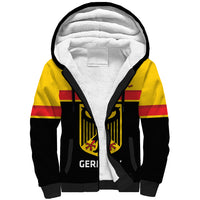 Custom Germany Hockey Sherpa Hoodie Go German Bearers of the Eagle - Shopicos