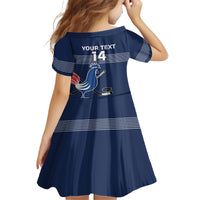 Custom France Hockey Family Matching Puletasi and Hawaiian Shirt Francaise Gallic Rooster - Shopicos