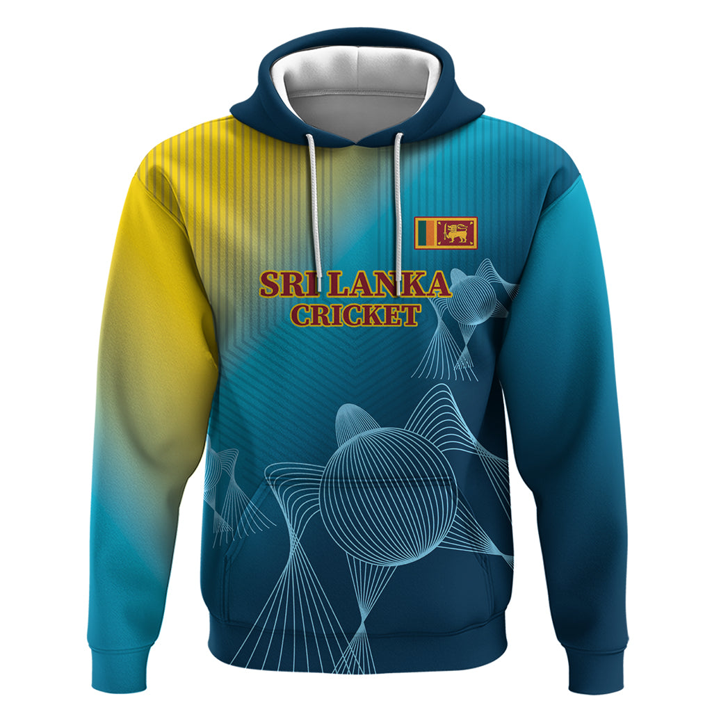Custom Sri Lanka Cricket Hoodie 2024 World Cup Go The Lions - Shopicos