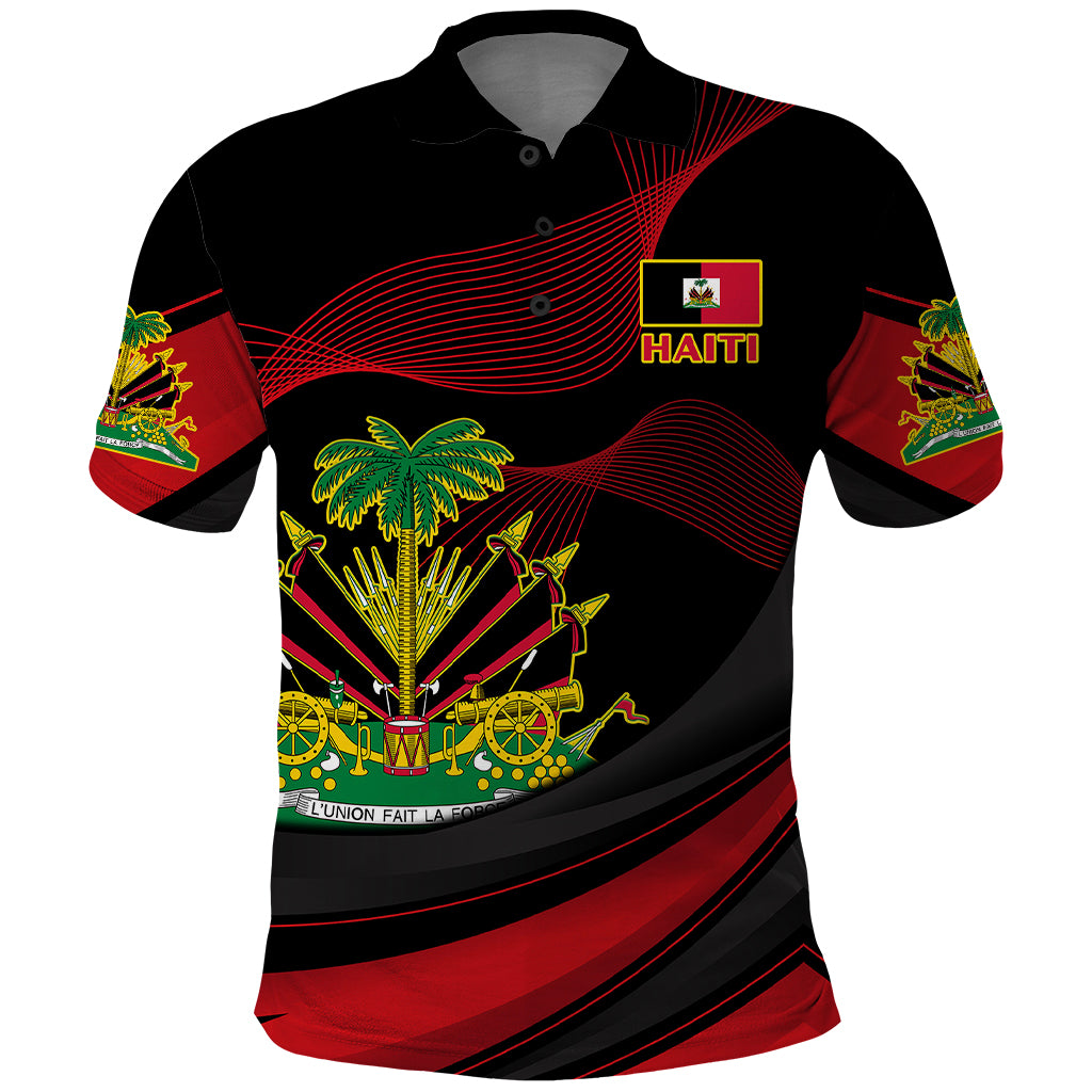 Personalised Haiti 1964 Polo Shirt Coat Of Arms Curvel Style - Shopicos