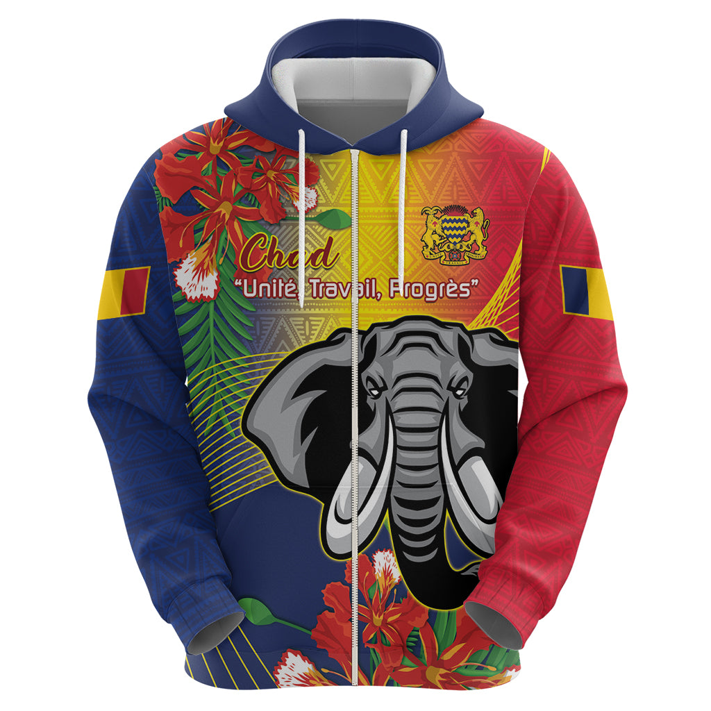 Chad Independence Day Hoodie Happy 64 Years Of Independence - Shopicos