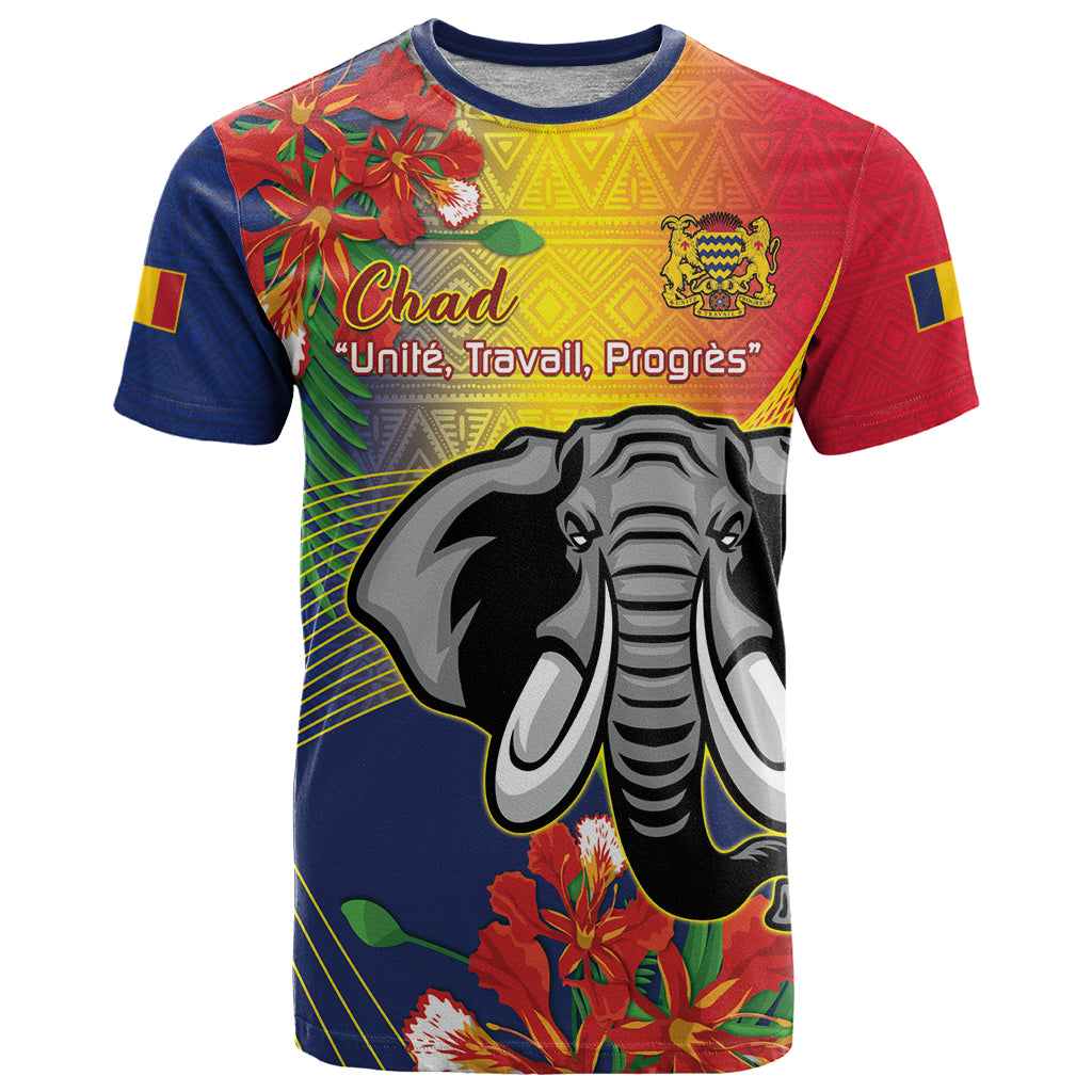 Chad Independence Day T Shirt Happy 64 Years Of Independence - Shopicos