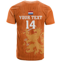 Custom Netherlands Football T Shirt Go Oranje 2023 World Cup - Shopicos