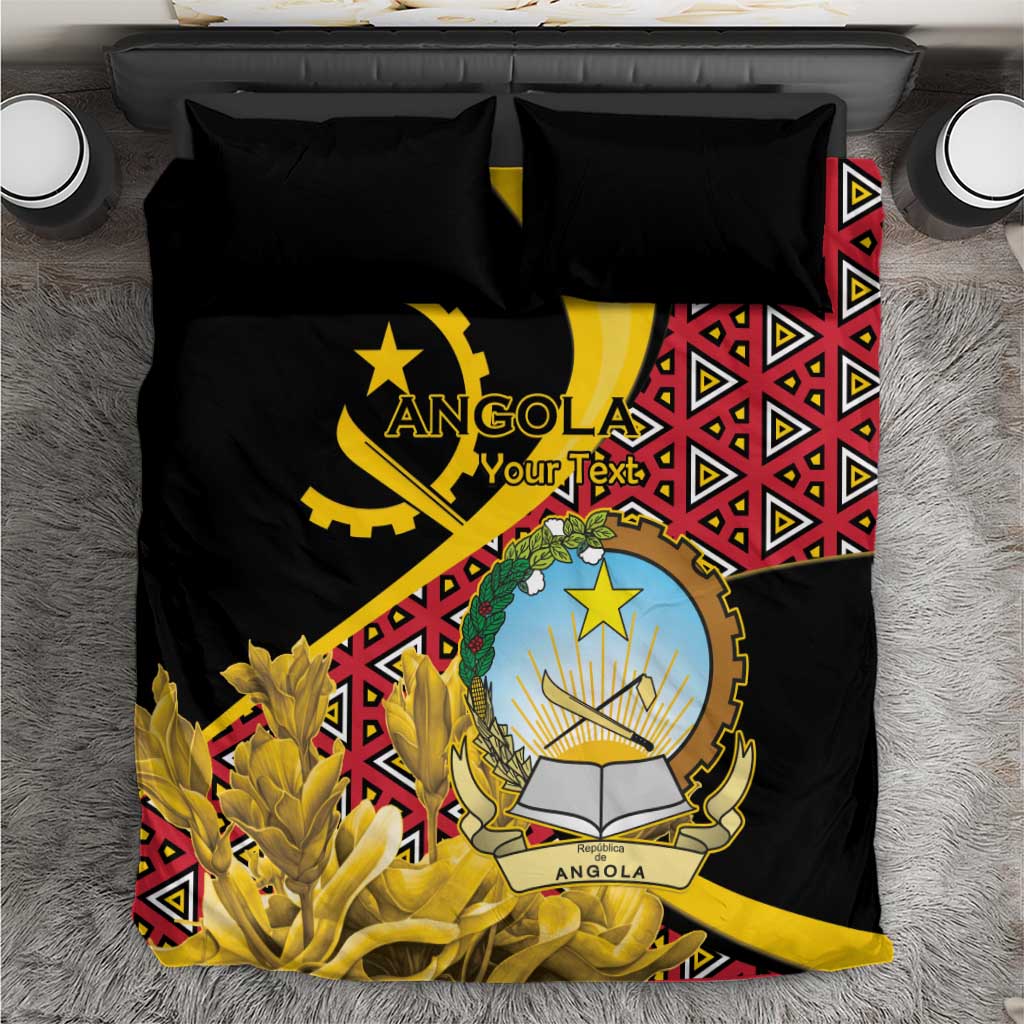 Personalized Angola Bedding Set Coat Of Arms Welwitschia Mirabilis