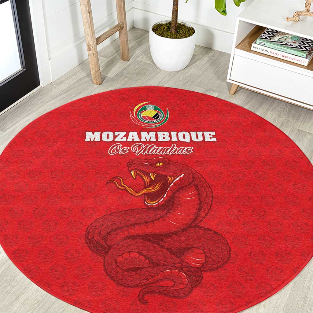 Mozambique Football Round Carpet Come On Os Mambas - Shopicos