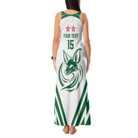 Custom Algeria Football Tank Maxi Dress Go Fennecs Go - Shopicos