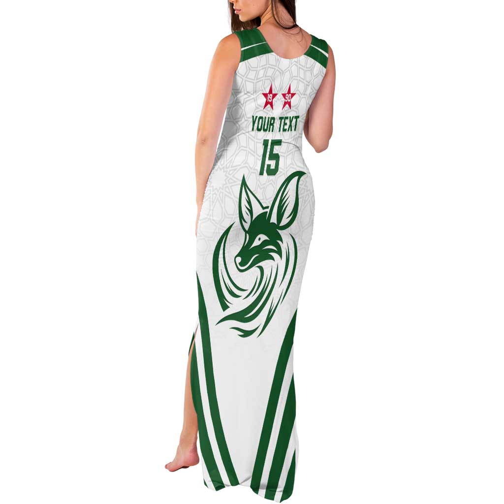 Custom Algeria Football Tank Maxi Dress Go Fennecs Go - Shopicos