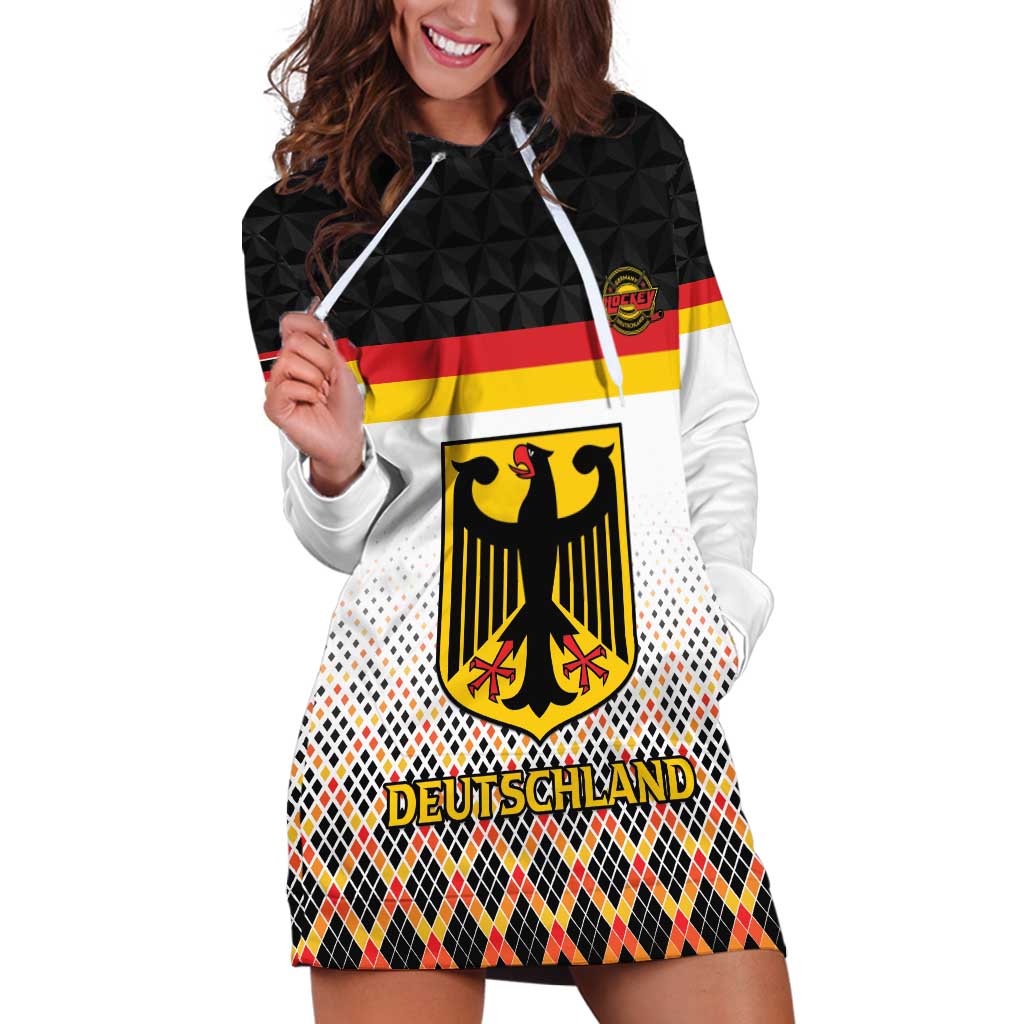 Custom Germany Hockey Hoodie Dress Go Trager der Adler