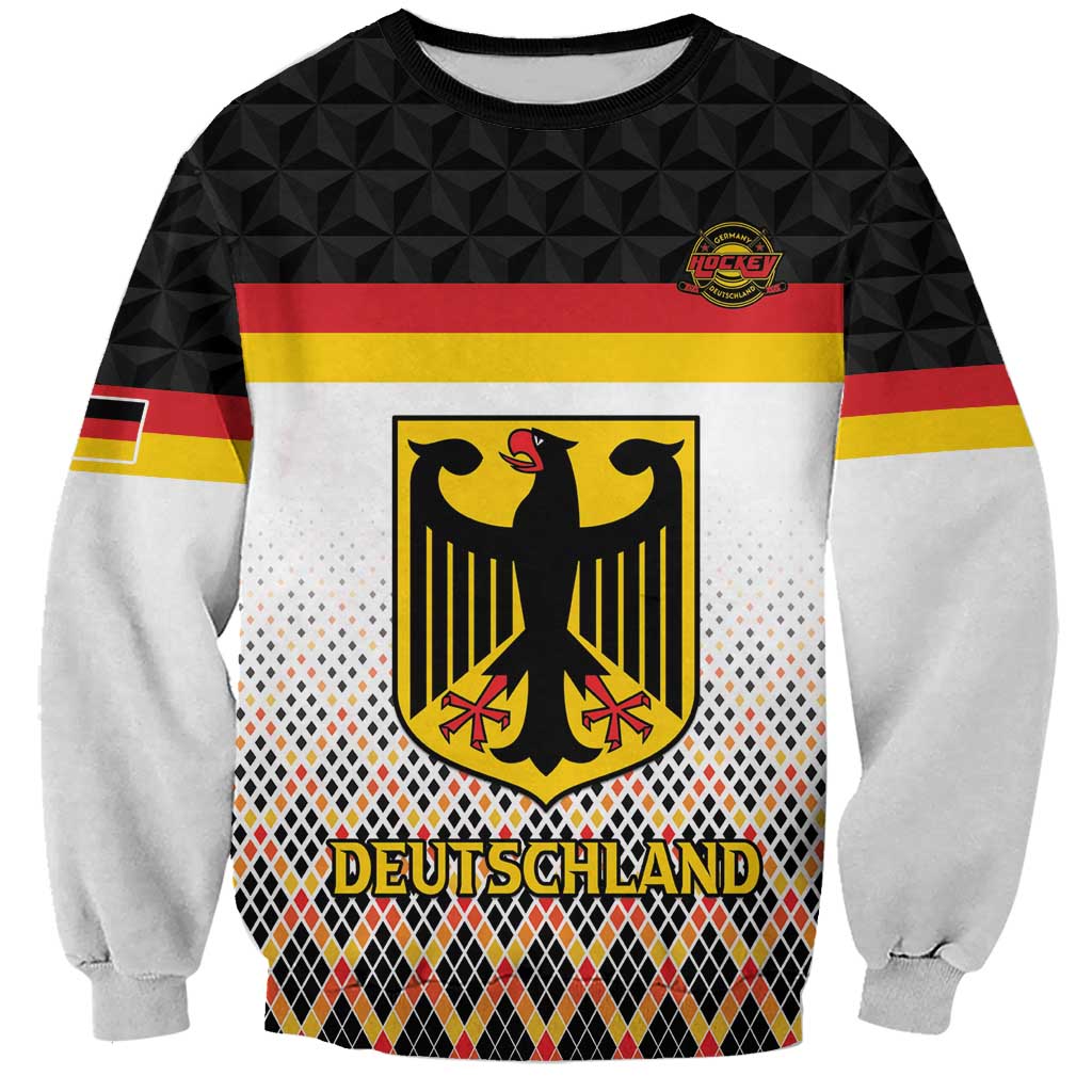 Custom Germany Hockey Sweatshirt Go Trager der Adler
