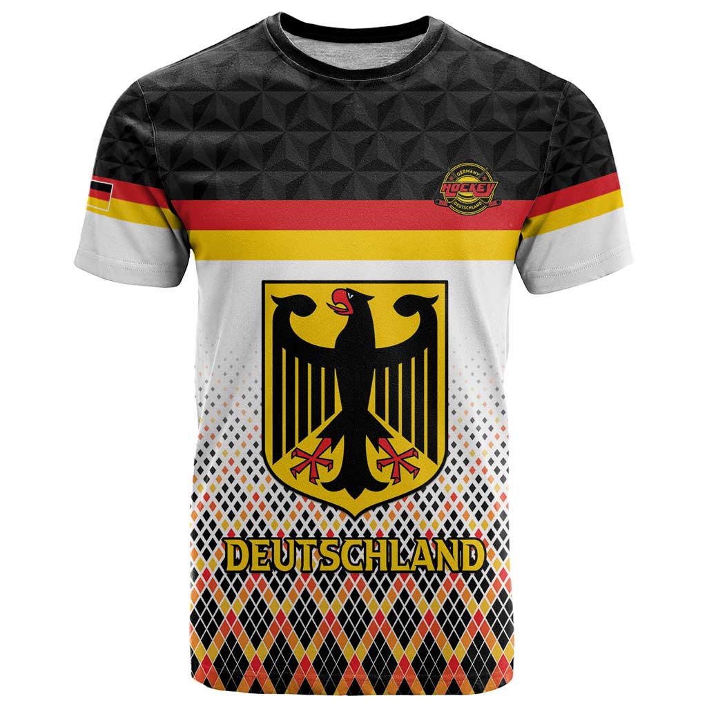Custom Germany Hockey T Shirt Go Trager der Adler