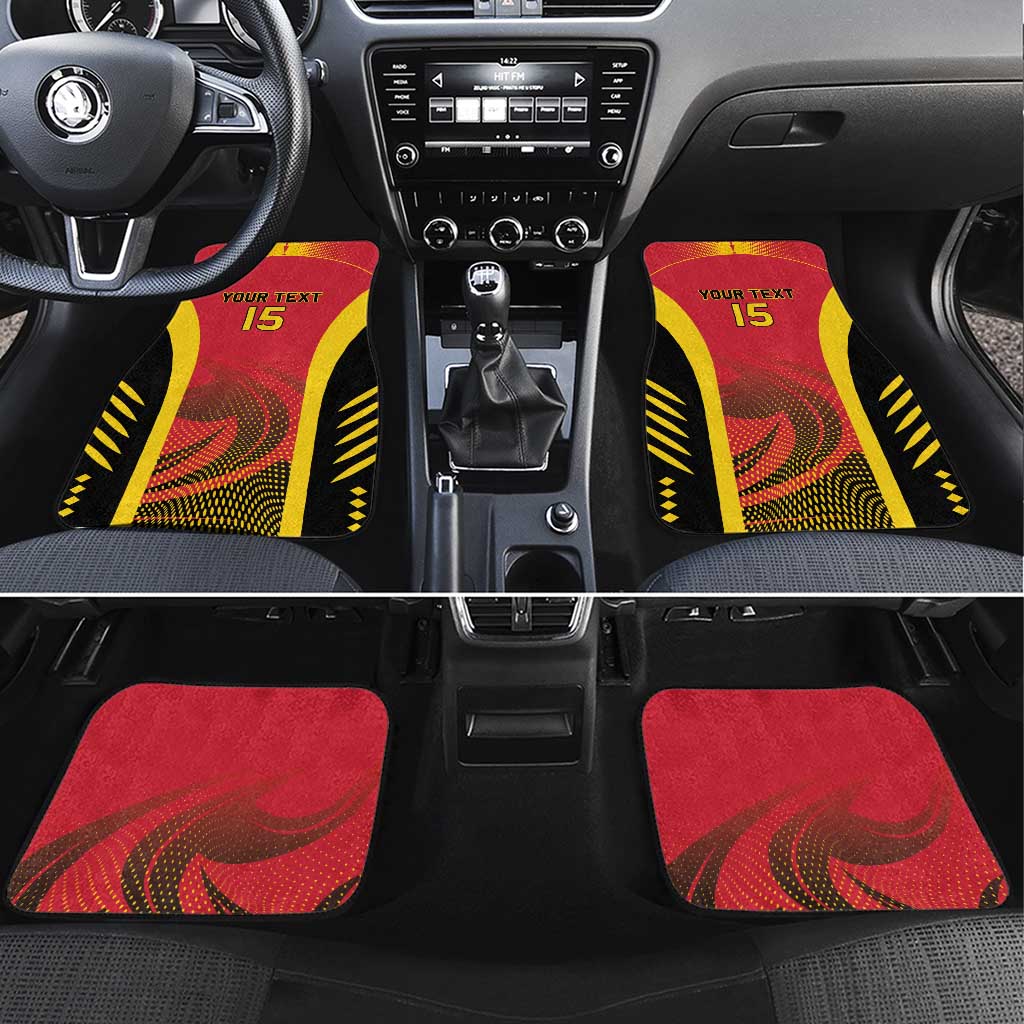 Angola Basketball Custom Car Mats Go Champions - Shopicos