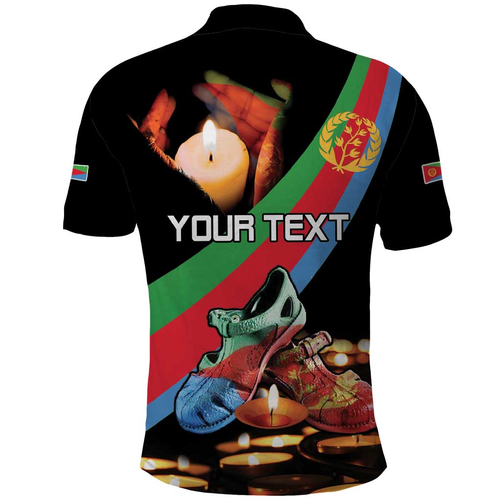 Personalized Eritrea Martyrs Day Polo Shirt Candlelight Vigil Shida Shoes