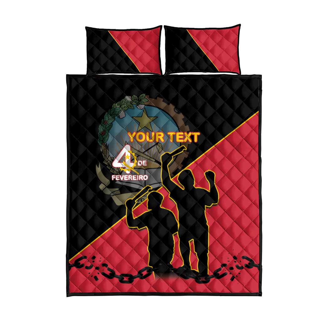 Personalised Angola Day of the Armed Struggle Quilt Bed Set 4 De Fevereiro - Shopicos