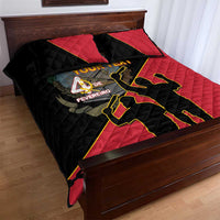 Personalised Angola Day of the Armed Struggle Quilt Bed Set 4 De Fevereiro - Shopicos
