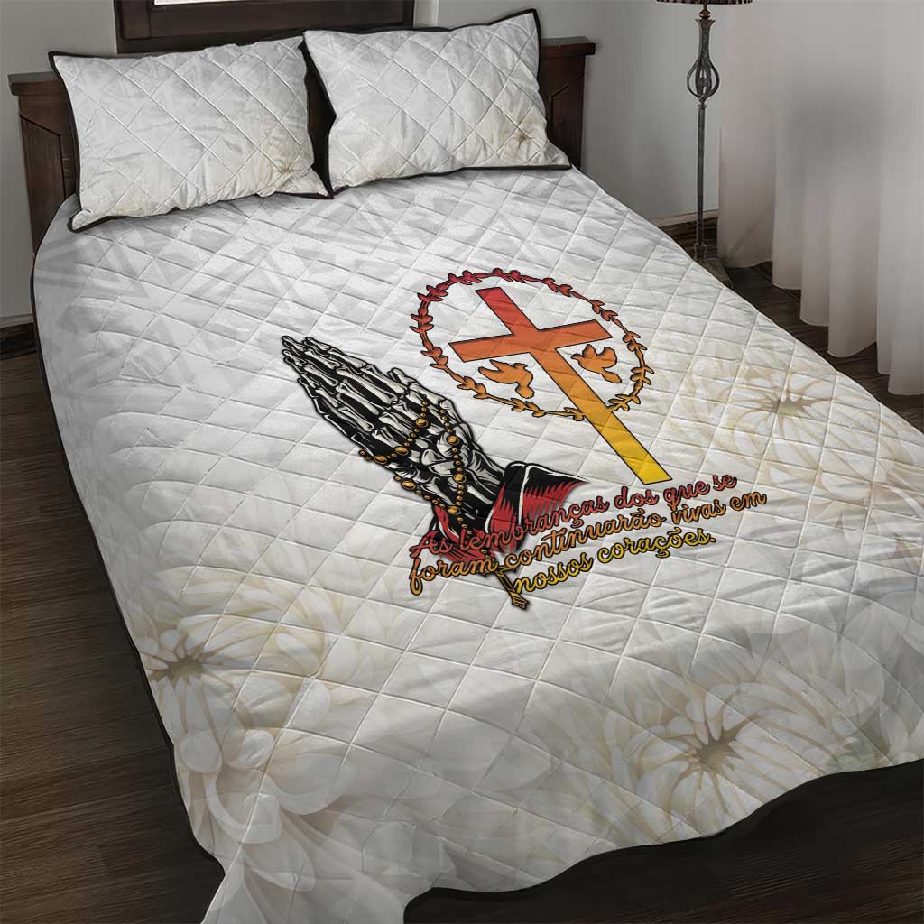 Angola All Souls Day Quilt Bed Set Together in Remembrance - Shopicos