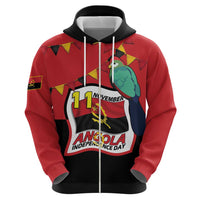 Happy Angola Hoodie 50 Years of Independence - Shopicos