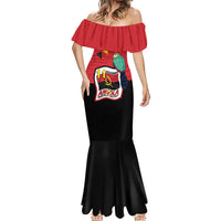 Happy Angola Mermaid Dress 50 Years of Independence - Shopicos