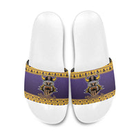 Viking-Inspired Football Christmas Slide Sandals Valhalla-la Viking Warrior - Shopicos