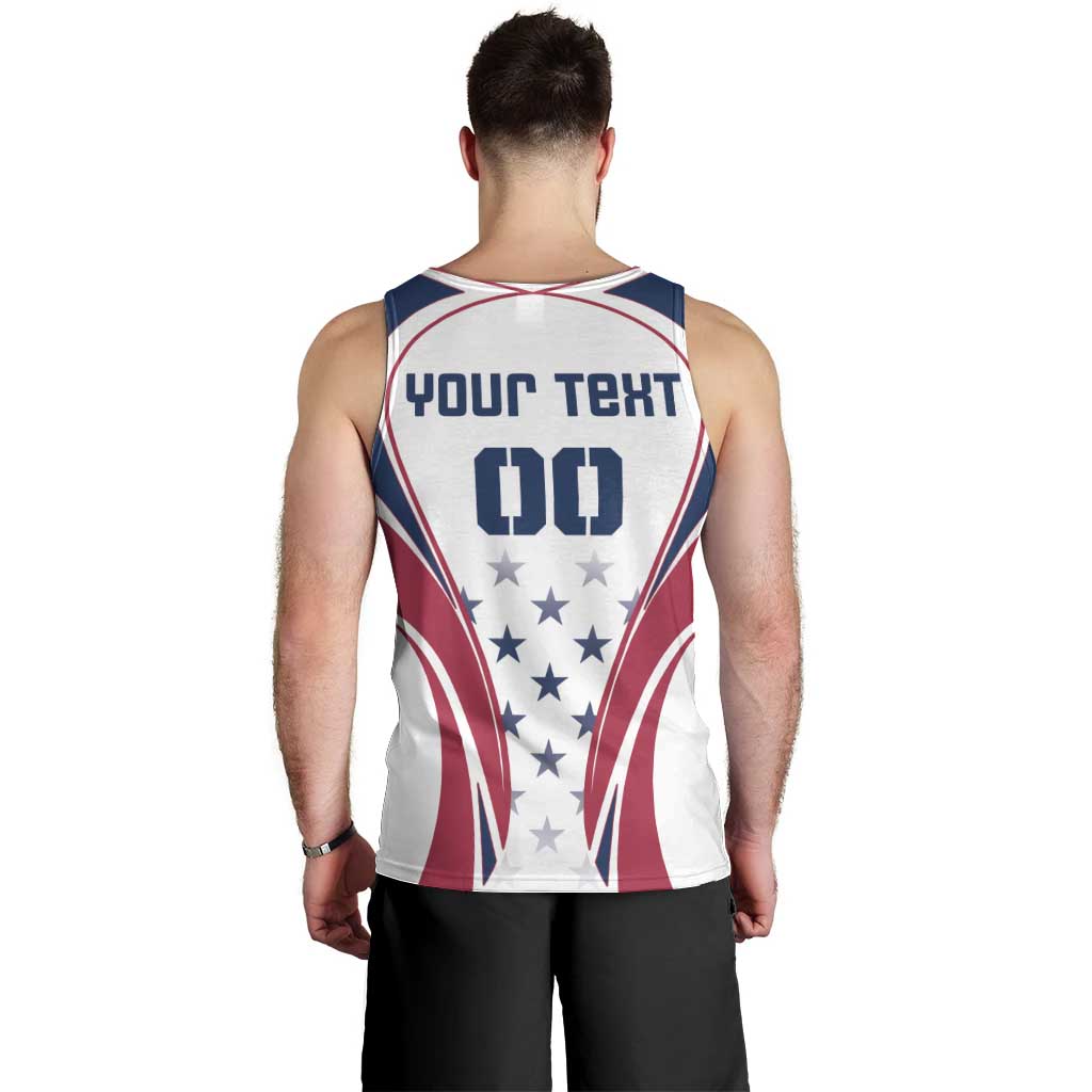 Custom USA Rugby Men Tank Top Simple Style - Shopicos