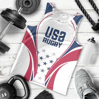 Custom USA Rugby Men Tank Top Simple Style - Shopicos