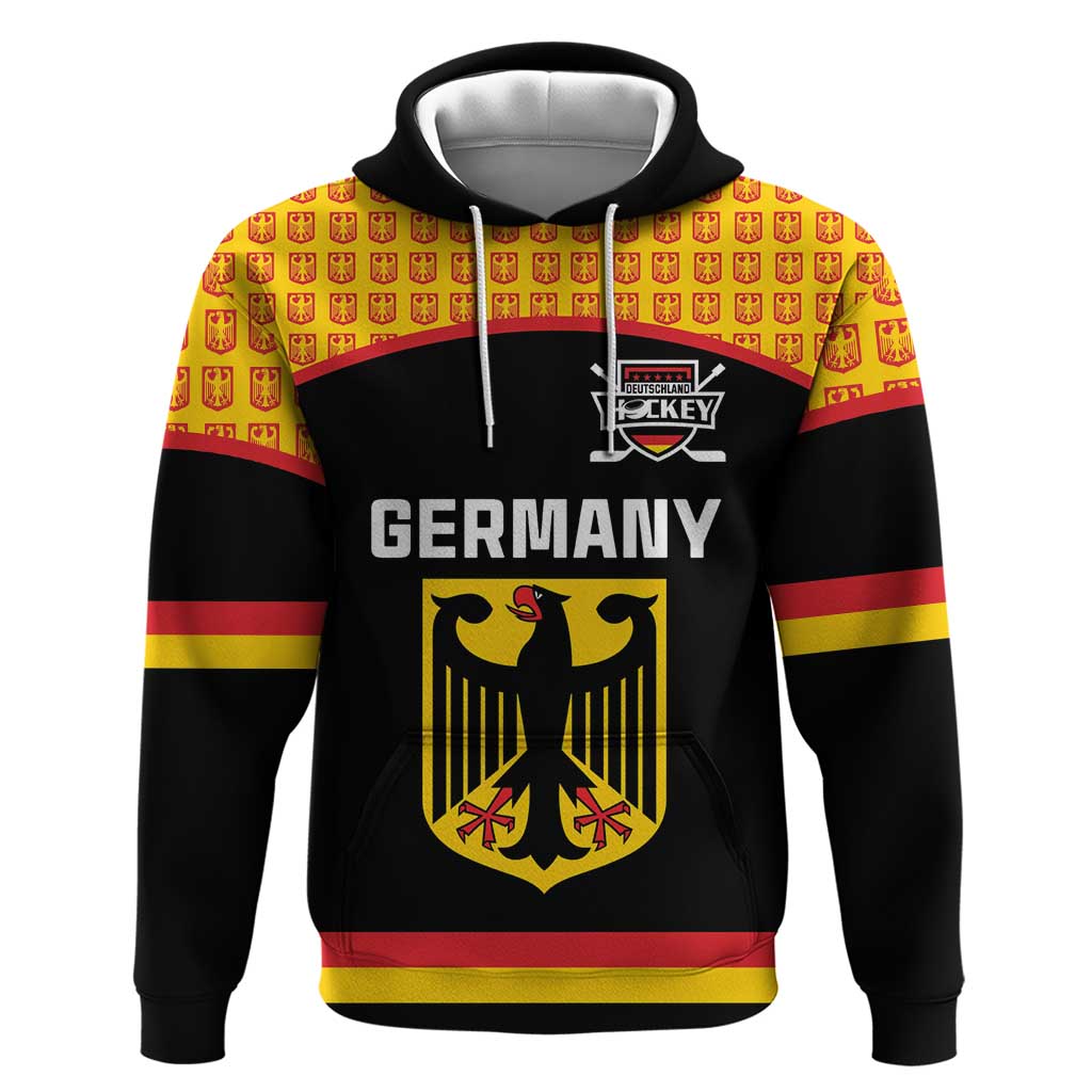 Custom Germany Hockey Hoodie Trager der Adler Flag Style