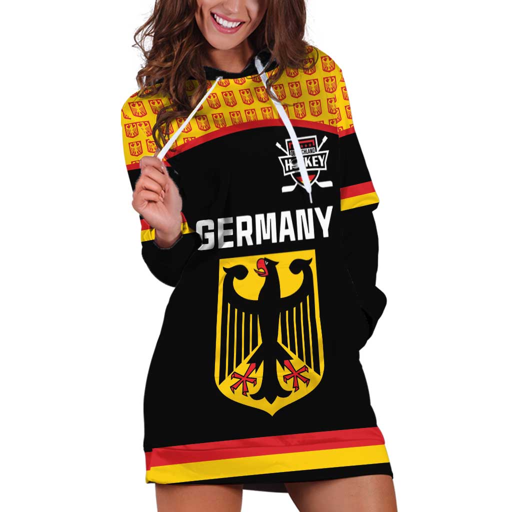 Custom Germany Hockey Hoodie Dress Trager der Adler Flag Style