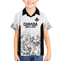 Canada Rugby Custom Kid Hawaiian Shirt Maple Leafs Go Champion - Shopicos